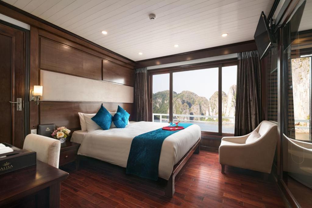 Hotel Aquamarine Premium Cruise Ha Long Exteriér fotografie